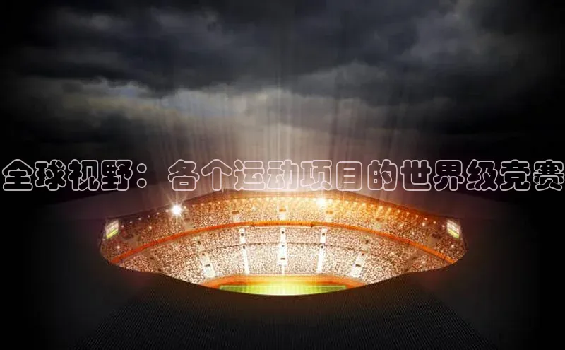 全球视野：各个运动项目的世界级竞赛